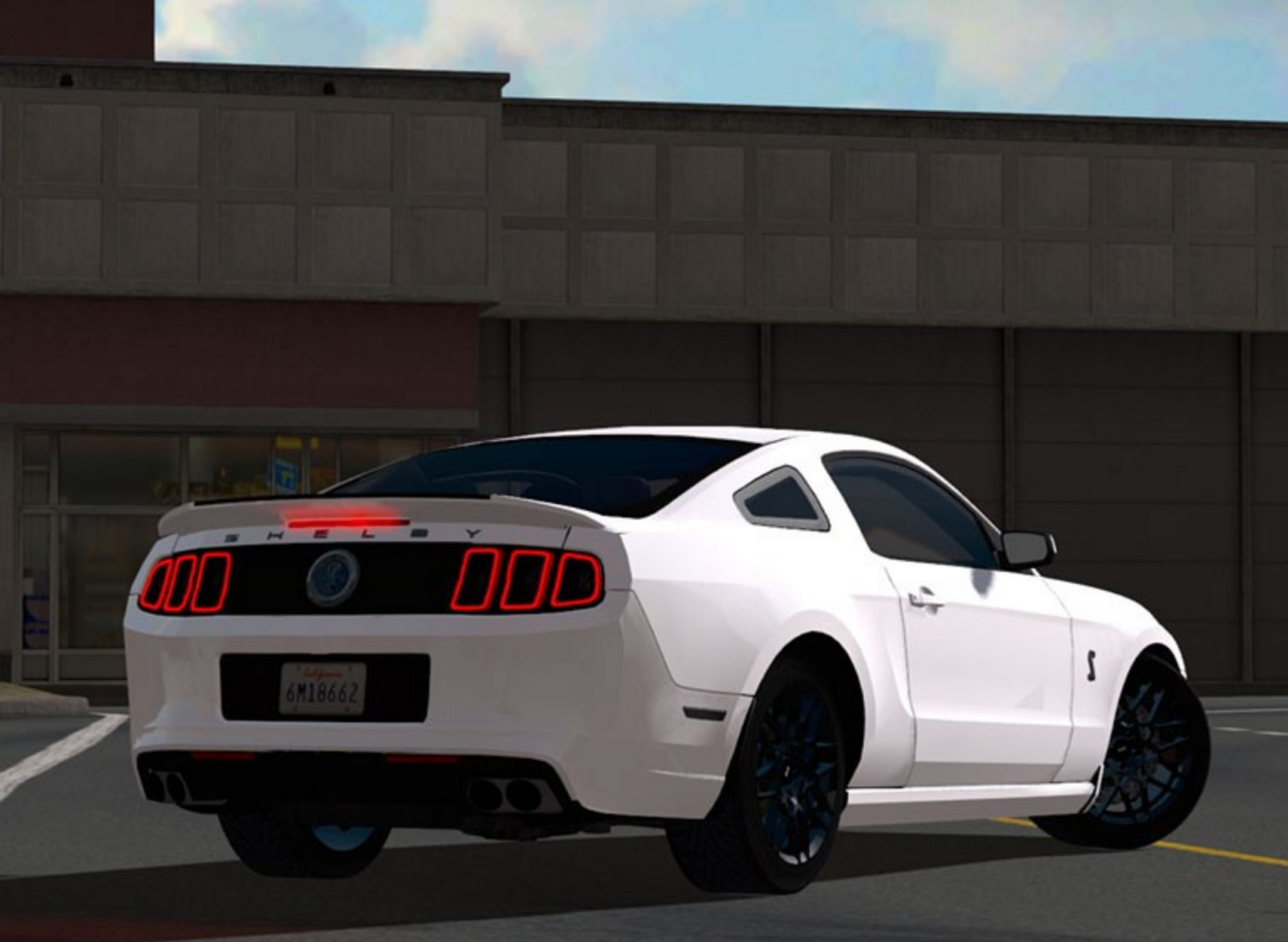 Shelby GT500 Car - ATS Mod | American Truck Simulator Mod