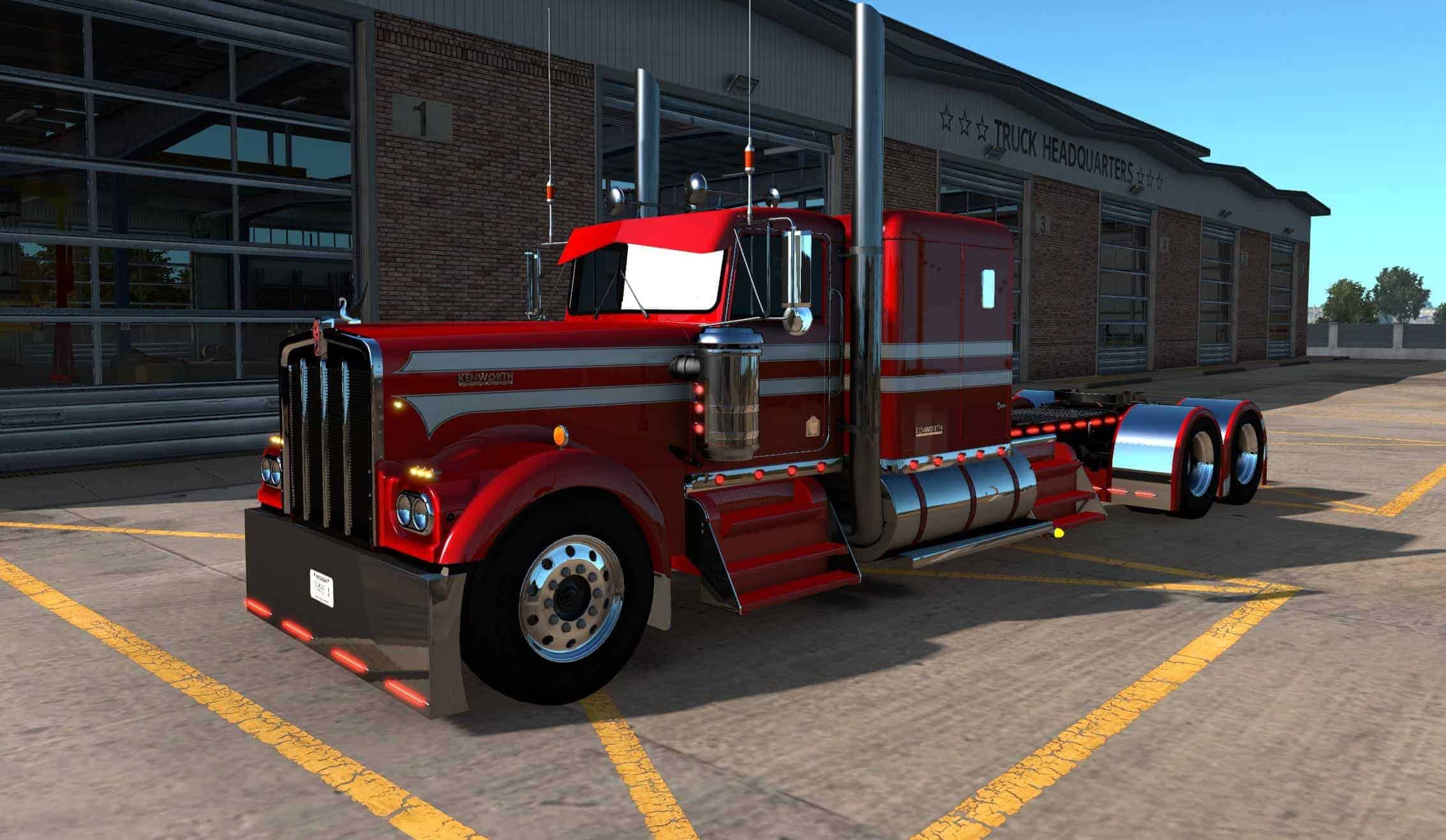 Kenworth w900a custom Truck 1.39 Mod ATS Mod American Truck Simulator Mod