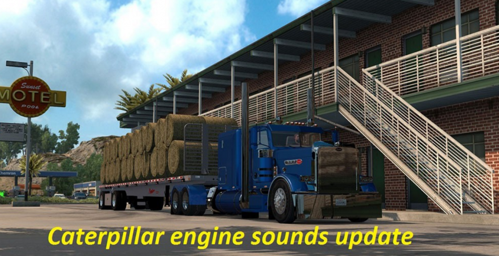 Custom Engine Pack Mod Ats Big Caterpillar Engine Sounds Pack ATS - ATS Mod | American Truck ...