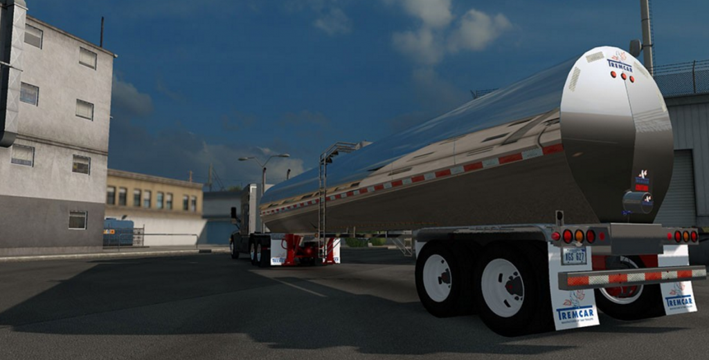 Standalone Tremcar Milk Tanker Trailer - ATS Mod | American Truck ...