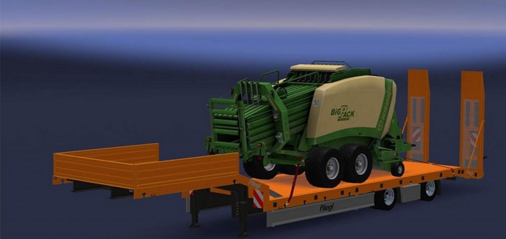 Fliegl Semi Trailer 2 axis and 3 axis MOD - ATS Mod | American Truck ...