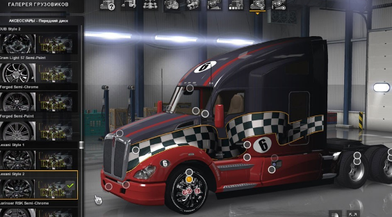 Big Package Posh Wheels for all US Trucks V1.3.хх ATS - ATS Mod ...