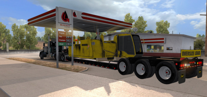 Heavy Cargo Personal Trailer Mod v1.0 For ATS Multiplayer Mod - ATS Mod ...
