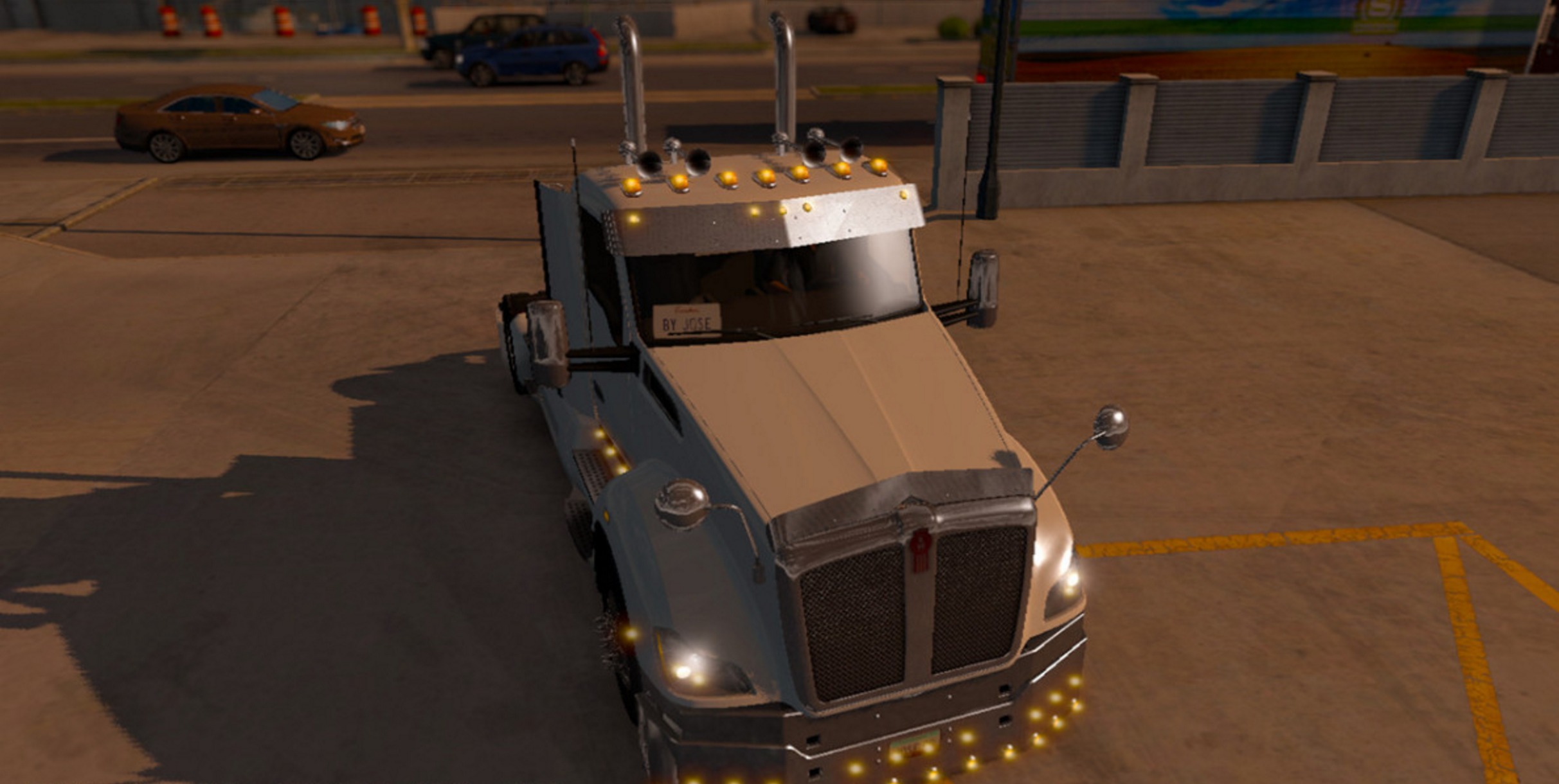KENWORTH 4×2 625 HP MULTIPLAYER MOD - ATS Mod | American Truck ...