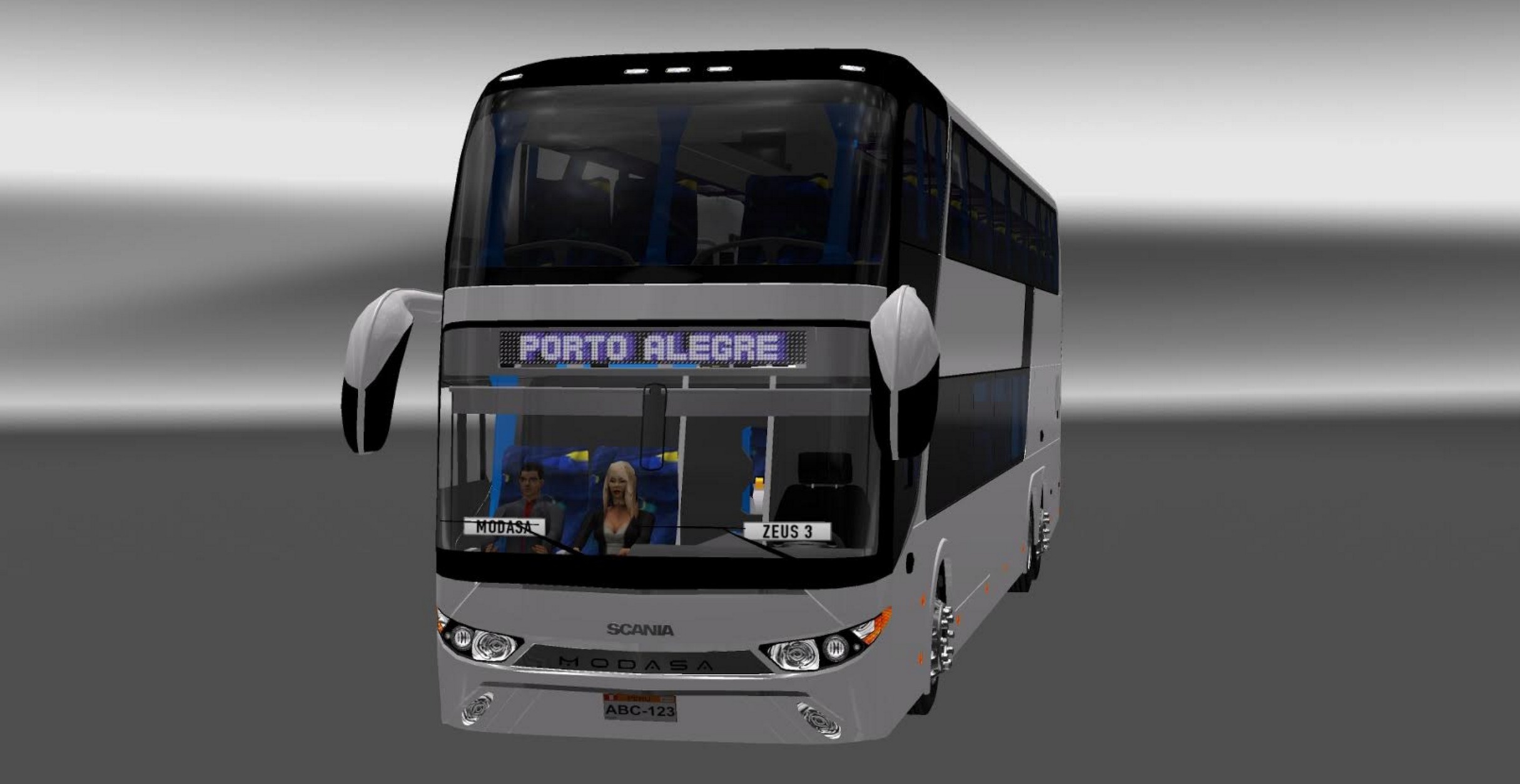 Modasa Zeus 3 – Scania 6×2 Bus