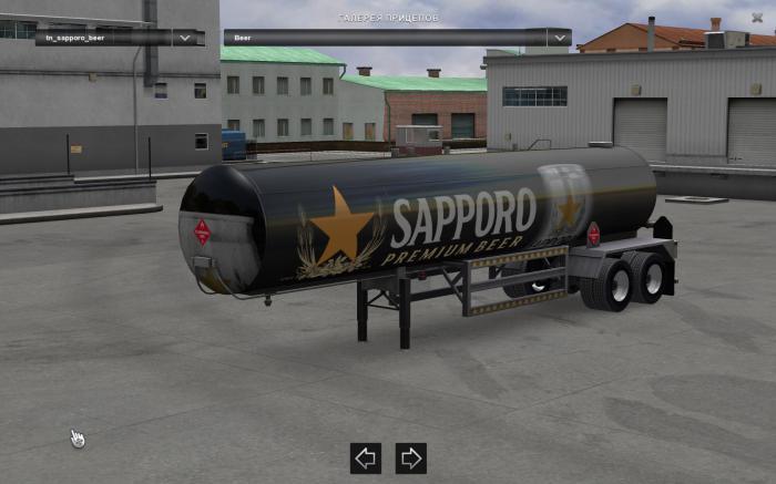 SAPPORO BEER STAND ALONE TRAILER ATS 1.4.Х – 1.4.1S thumbnail 2