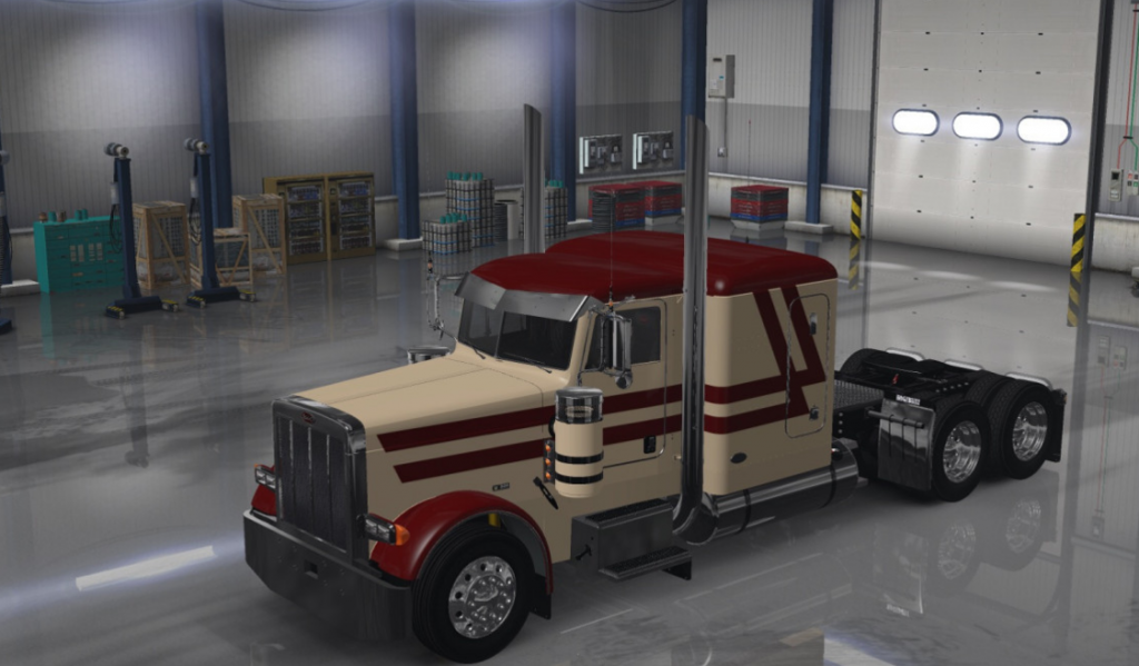 Peterbilt Mask off Truck Skin ATS - ATS Mod | American Truck Simulator Mod