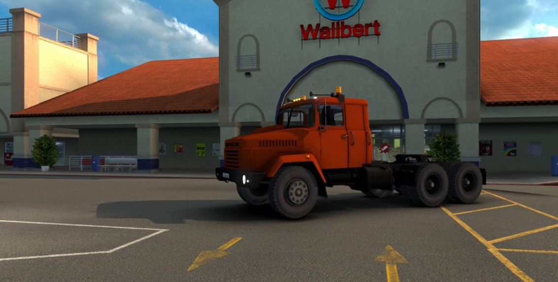 Kraz 260 – 6446 / 64431 ATS TRUCK MOD thumbnail 2