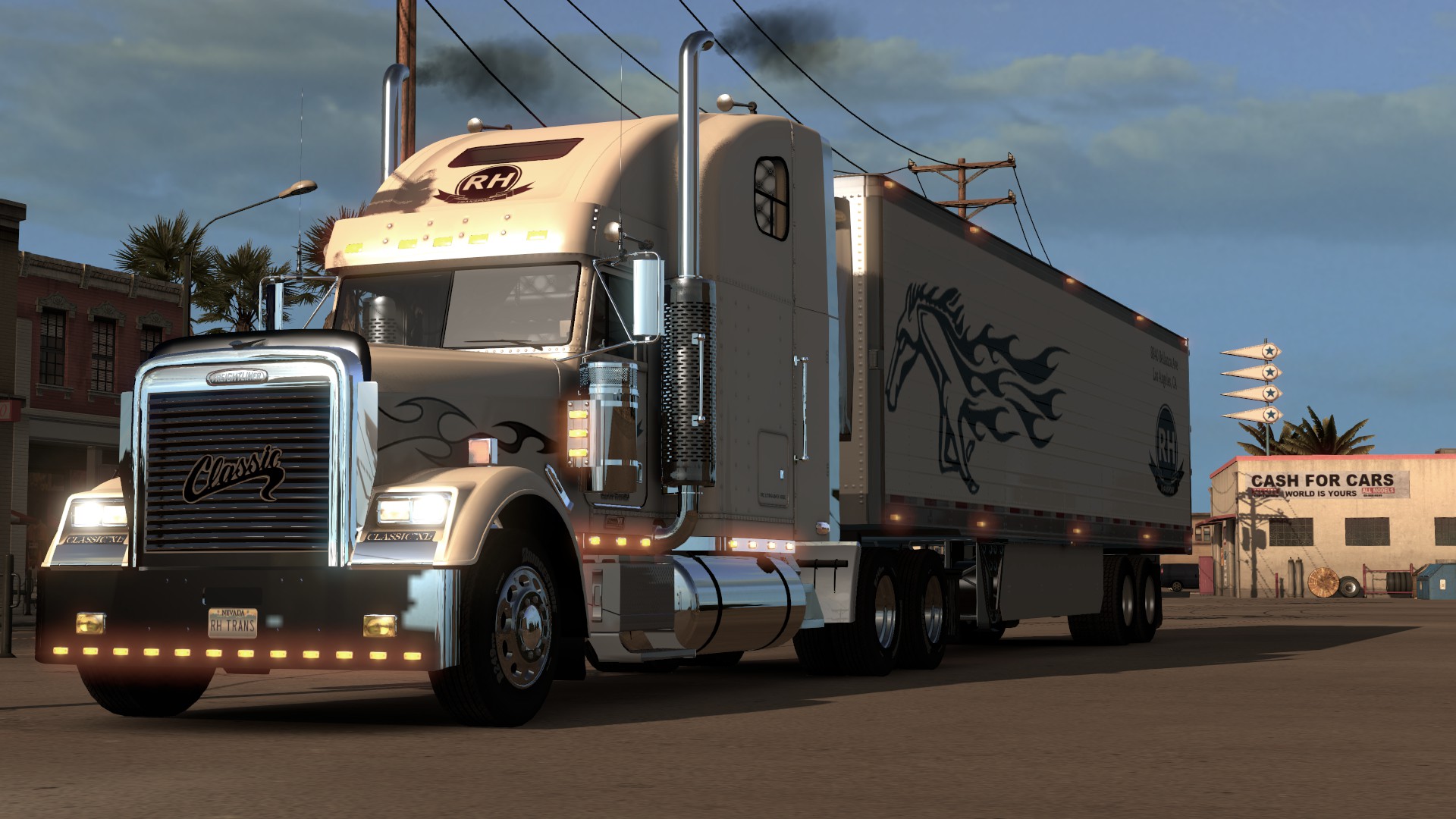 Последняя версия атс. Американ трак симулятор. American Truck Simulator 2. ATS Грузовики. American Truck Simulator Грузовики.