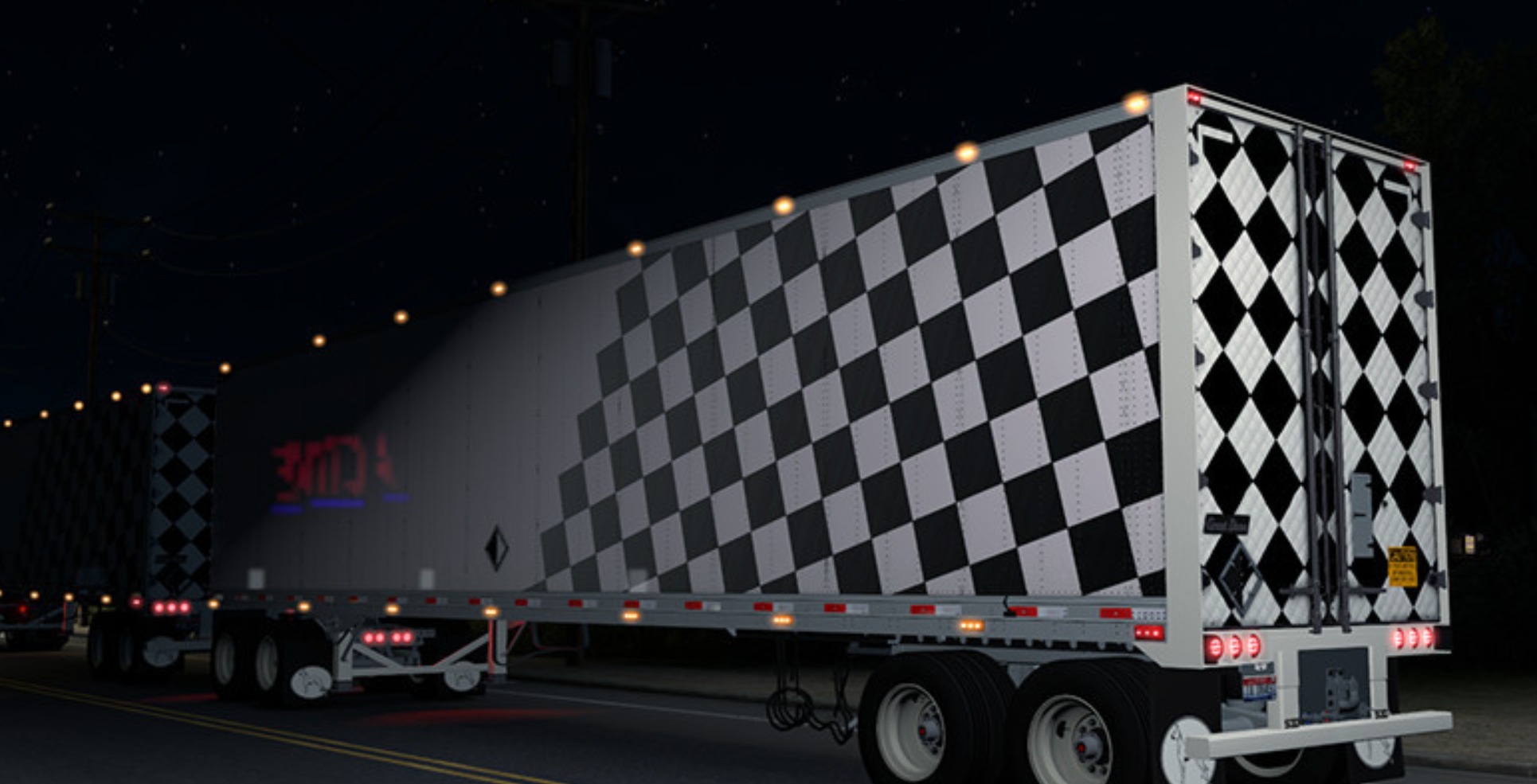 Great Dane 48′ Double Trailer v 4.0 for ATS thumbnail 2
