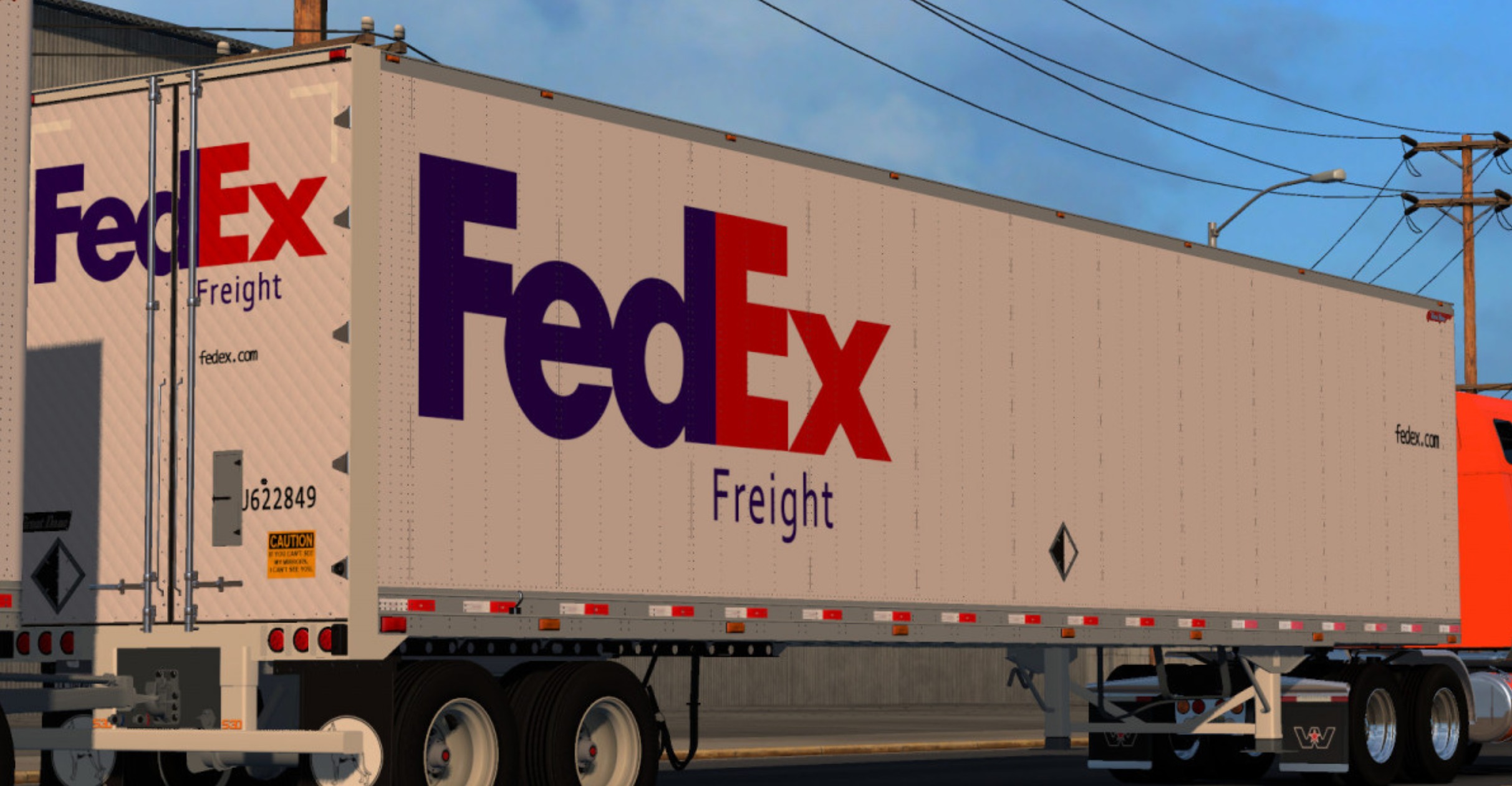 Great Dane 48′ Double Trailer v 4.0 for ATS thumbnail 3