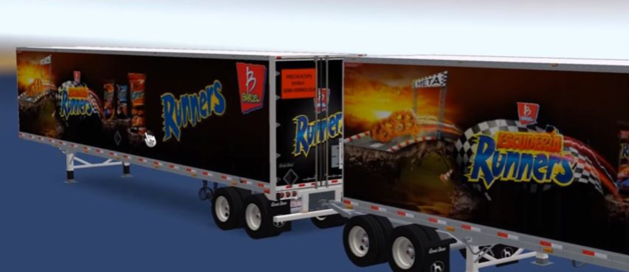 Mexican Trailer Skins for Great Dane 48′ Double Trailer v 4.0 thumbnail 3