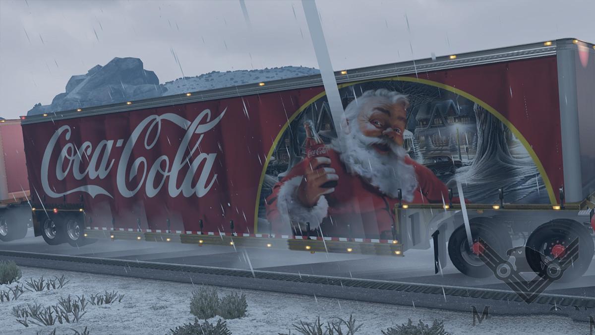 COCA COLA NAVIDAD – MAZTHERCYN TRAILER SKIN thumbnail 3