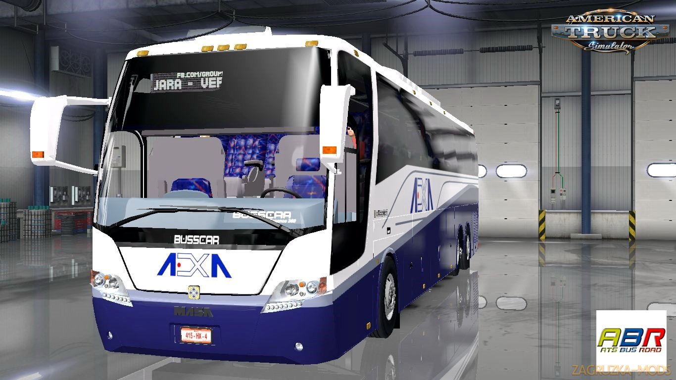 Onibus Busscar Elegance 6×2 v1.0 Bus (1.30.x)