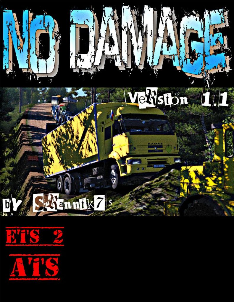 NO DAMAGE V1.1 for ATS - ATS Mod | American Truck Simulator Mod