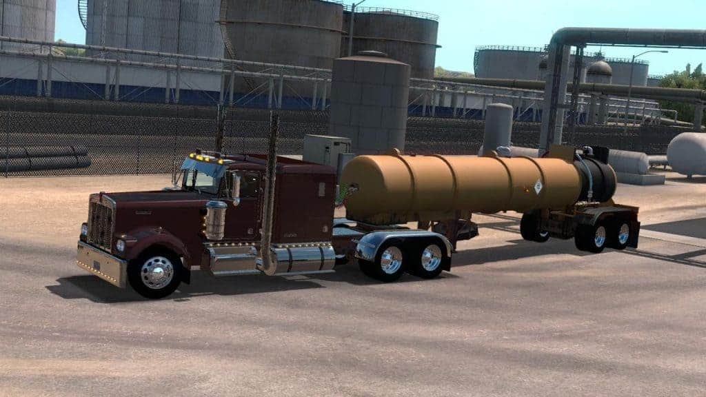 Lubbock 1970 Tanker Ownable v1.0 Trailer ATS Mod American Truck