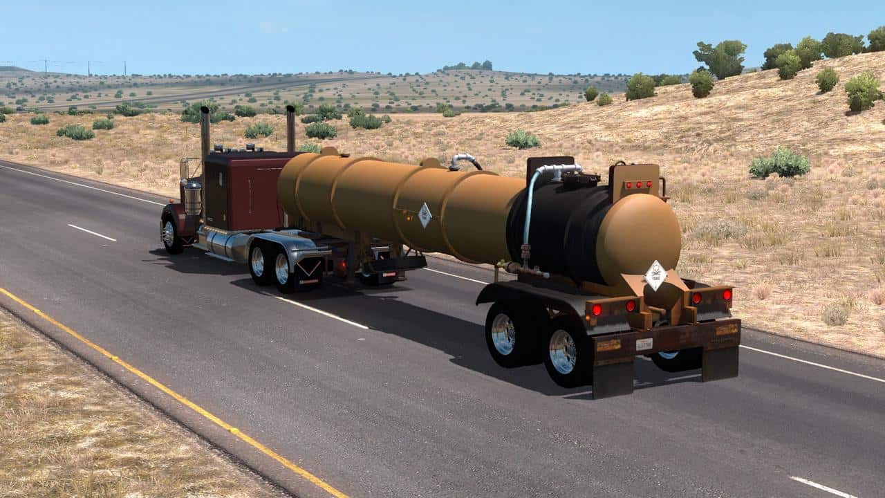 Lubbock 1970 Ownable Tanker Trailer ATS Mod American Truck