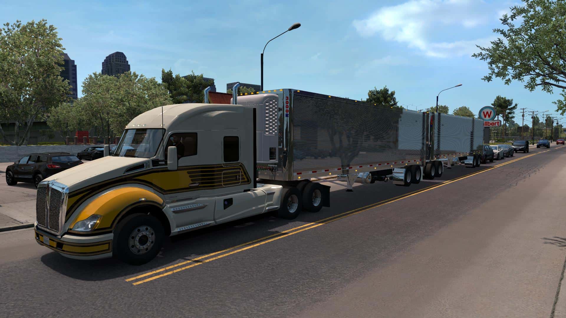 Автопоезд 2. American Truck Simulator прицепы. American Truck Simulator моды прицепы. ETS 2 1.35 Peterbilt 378. American Truck Simulator Western 5700ex 1.46.