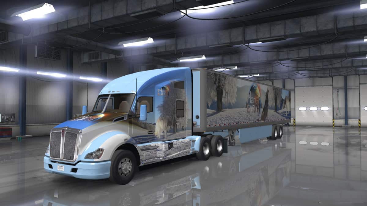 Planet Earth – High quality skin for trucks and trailers 1.35.x/1.36.x thumbnail 3