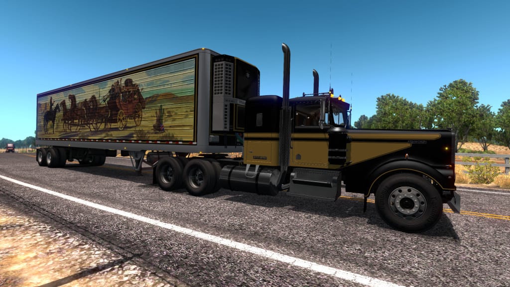 “Smokey and The Bandit” skin for Bigdaddyt150’s 1974 Kenworth W900A Mod thumbnail 2