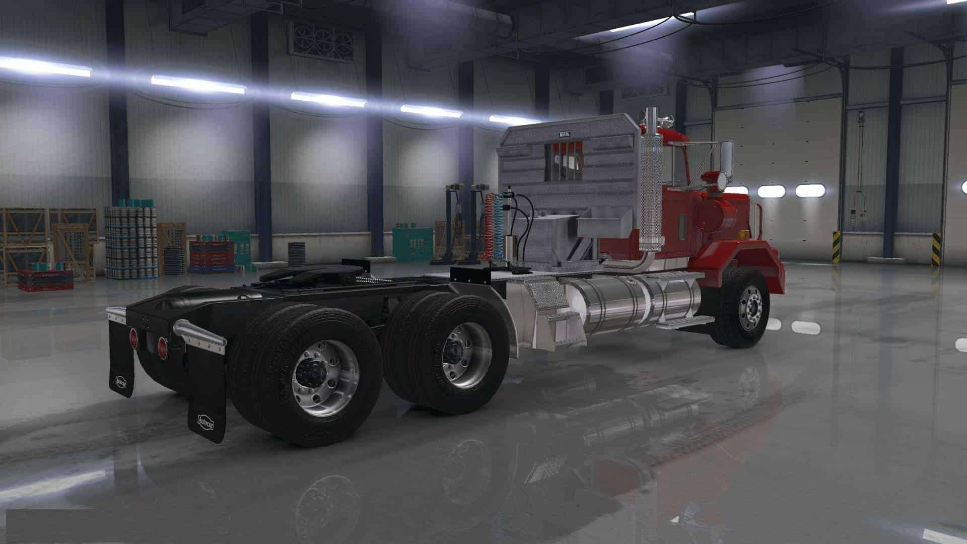 SISU R-C 2009 FOR ATS V1.44 mod for American Truck Simulator at