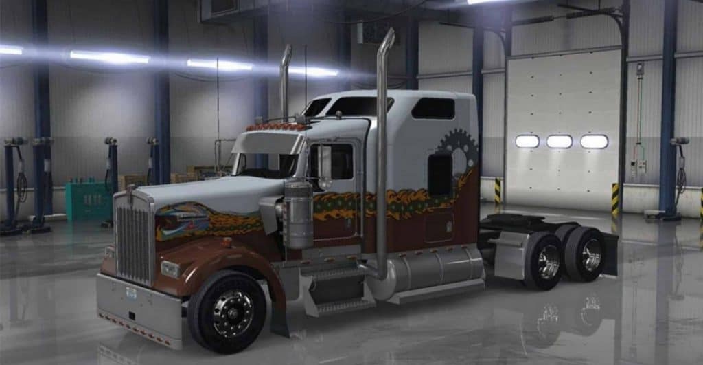 Kenworth W900 Hatd Truck Skin Mod Mod - ATS Mod | American Truck ...