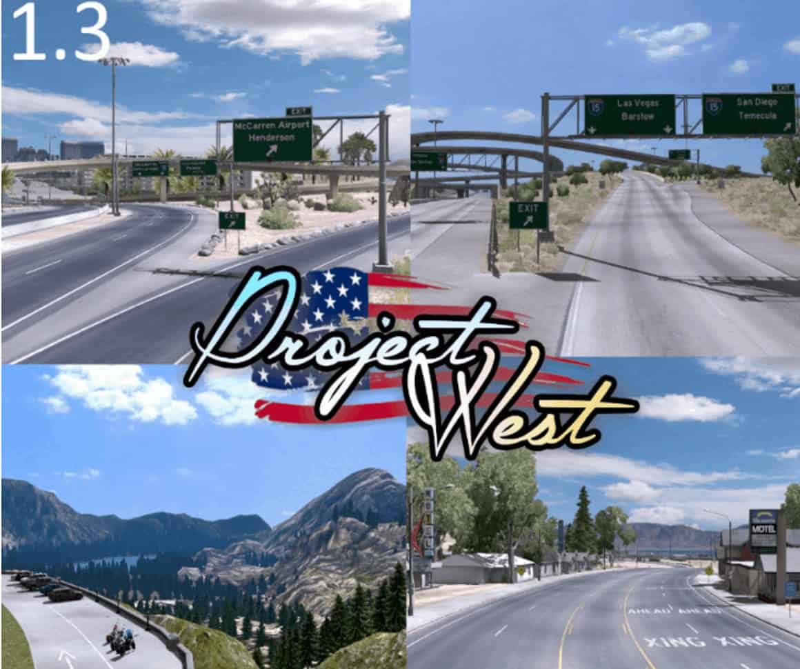 Project West v1.3.2 – ( v1.6.x ) ATS Mod