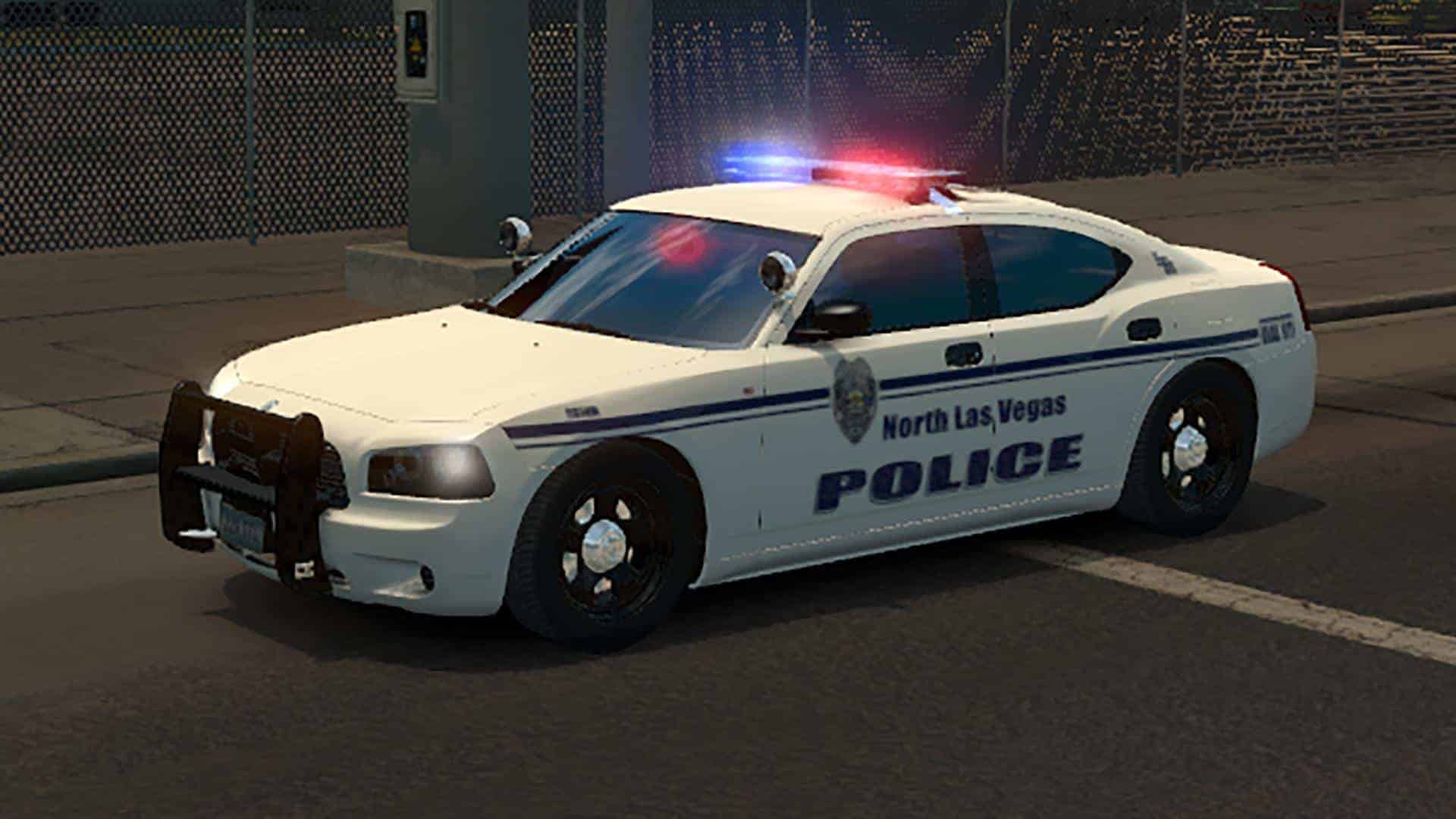 USA POLICE TRAFFIC 1.4.X MOD Mod ATS Mod American Truck Simulator Mod