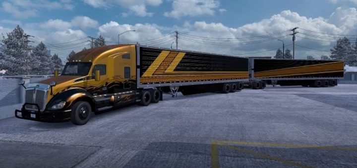 Box Trailers - ATS Mods | American Truck Simulator Box Trailers Mods