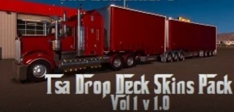Tsa Mod The Godfather's TSA Drop Deck Skins Pack Vol 1 v1.0 Mod - ATS Mod ...