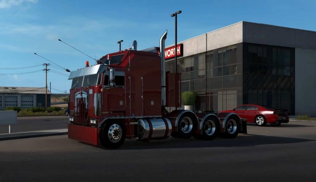 SISU R-C 2009 FOR ATS V1.44 mod for American Truck Simulator at