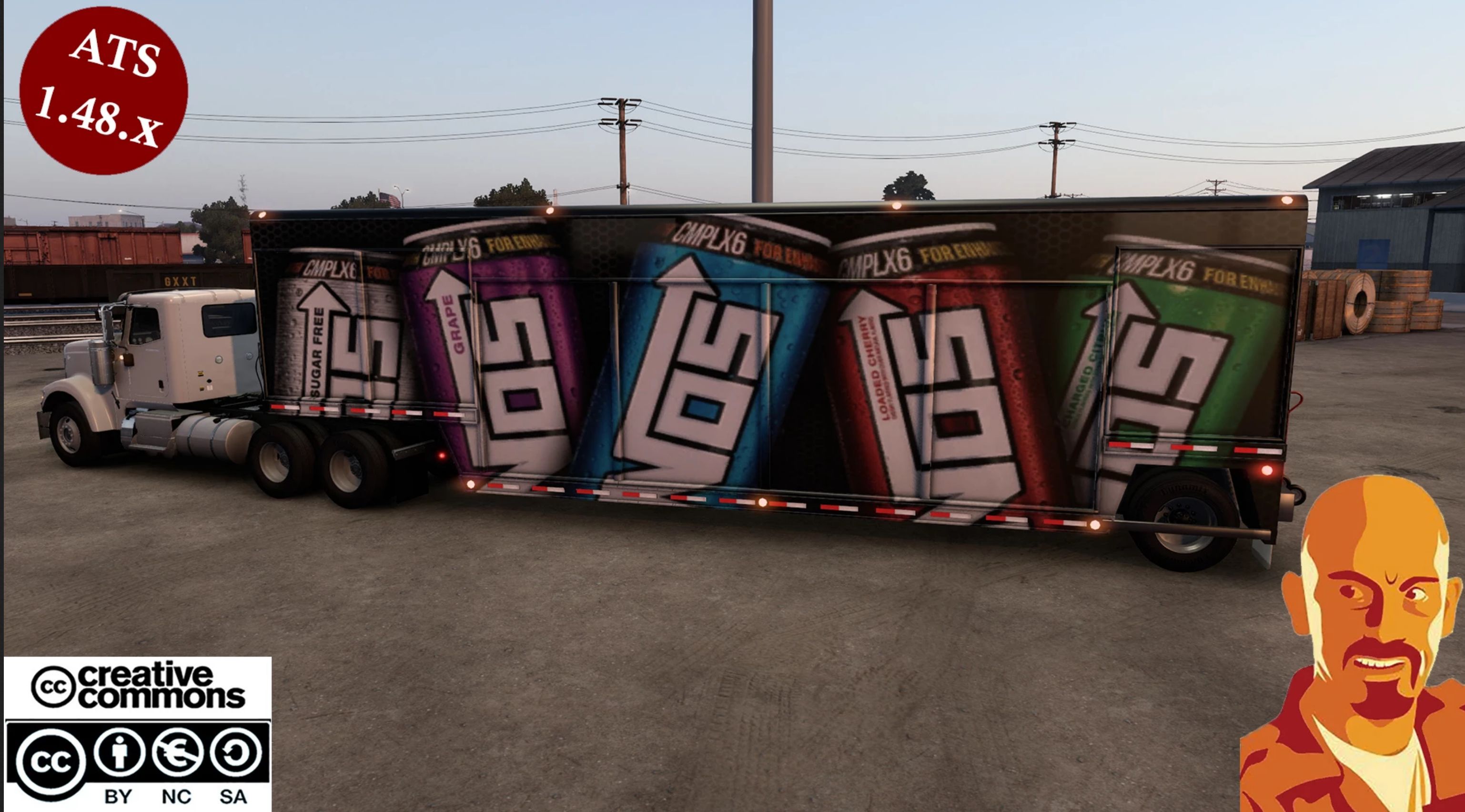 MICKEY´S BEVERAGES TRAILER 1.48.x Mod