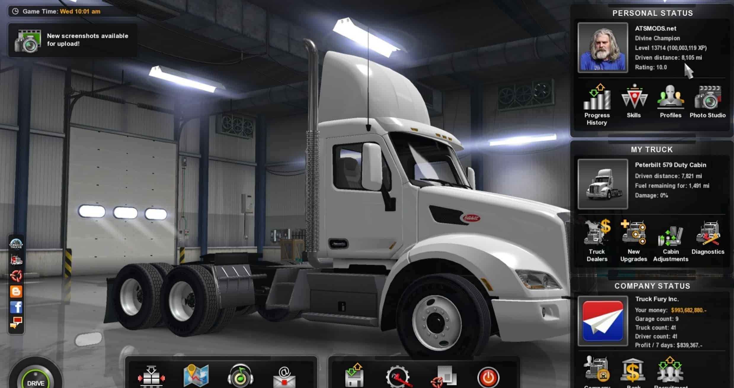 Save Game – 100% Completed – V 1.2 For ATS Mod - ATS Mod.