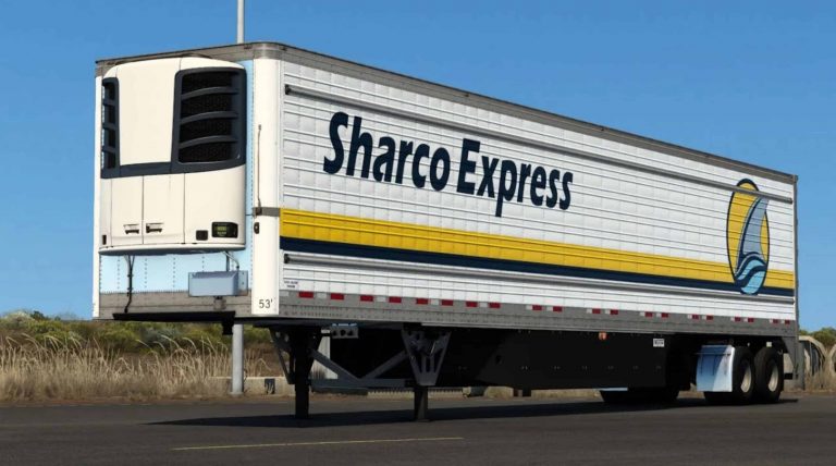 Reefer Mods Ats Vanguard Reefer v1.48 Mod - ATS Mod | American Truck Simulator Mod
