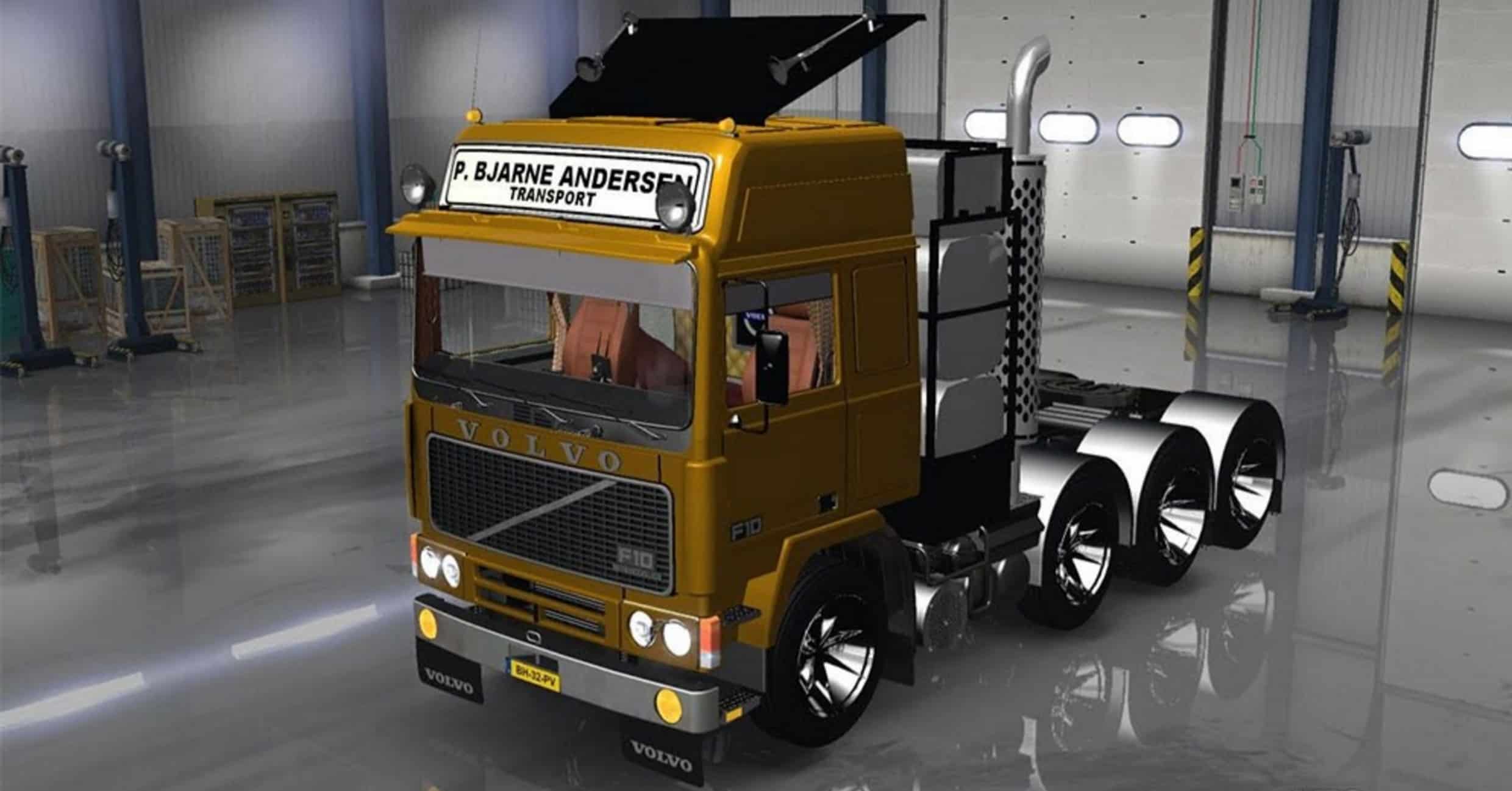 Volvo F10 8×4 Heavy Transporter Truck Mod thumbnail 3