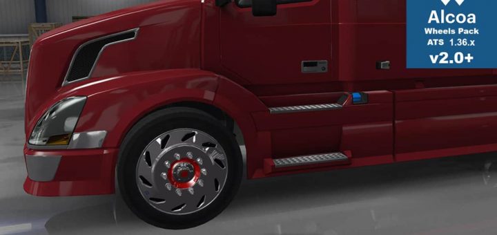 Alcoa Special Edition Wheels Alumnium v1.3 Mod - ATS Mod | American ...