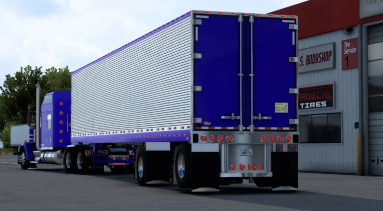 Reefer Mods Ats Custom Reefer v1.0 Mod - ATS Mod | American Truck Simulator Mod