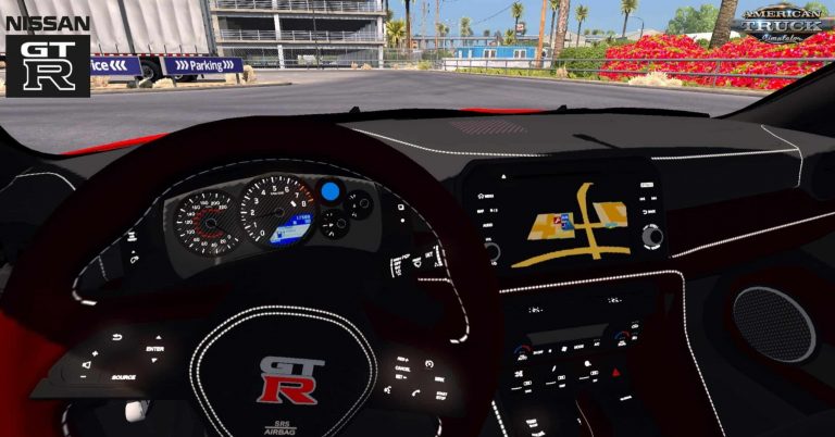 Nissan GT-R 2017 v1.0 Car (1.30.x) ATS Mod - ATS Mod | American Truck ...