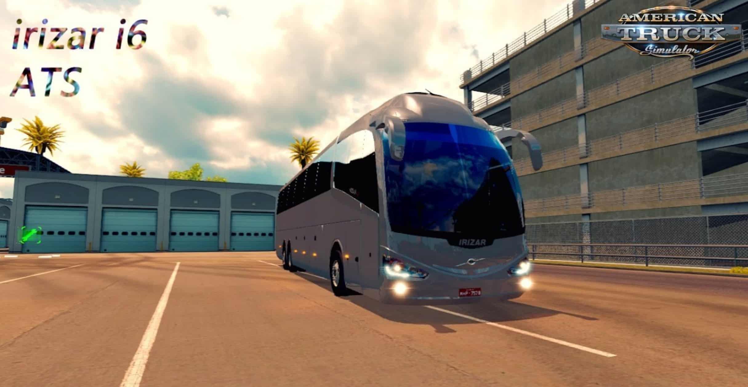 Onibus Volvo Irizar I6 6×2 Bus v1.6 (1.30.x) ATS Mod thumbnail 3