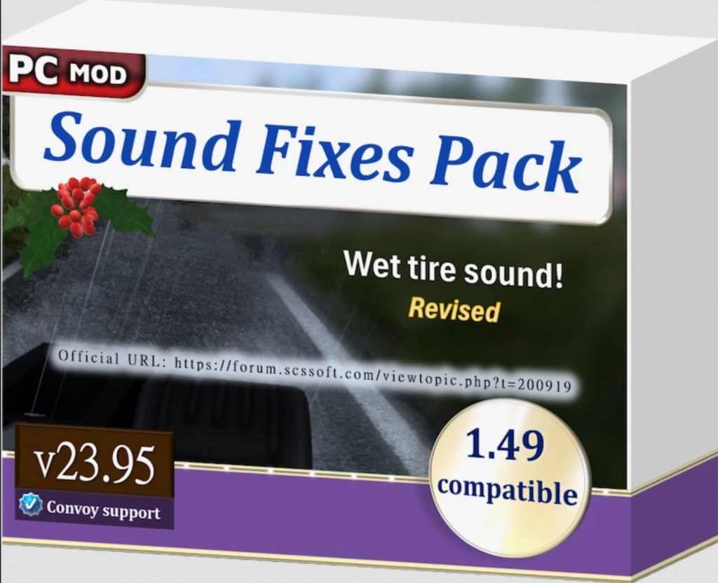 ATS Sound Fixes Pack v23.95 Mod - ATS Mod | American Truck Simulator Mod
