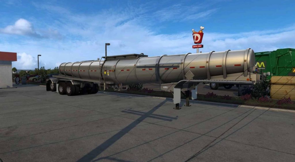 Polar Deep Drop Tanker 1.49 Mod - ATS Mod | American Truck Simulator Mod