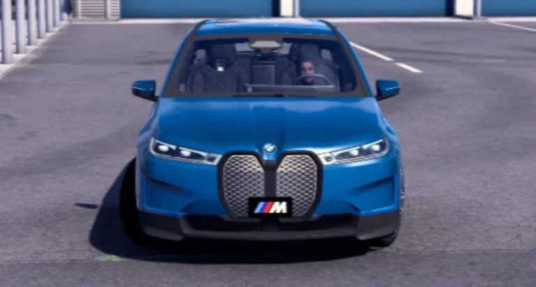 Ix Mod BMW IX M60 (2023) - 1.50 Mod - ATS Mod | American Truck Simulator Mod