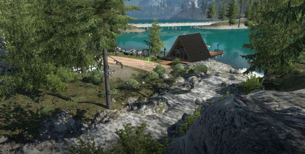 Washington Lake cabin (A-Frame) v1.1.4 Mod - ATS Mod | American Truck ...