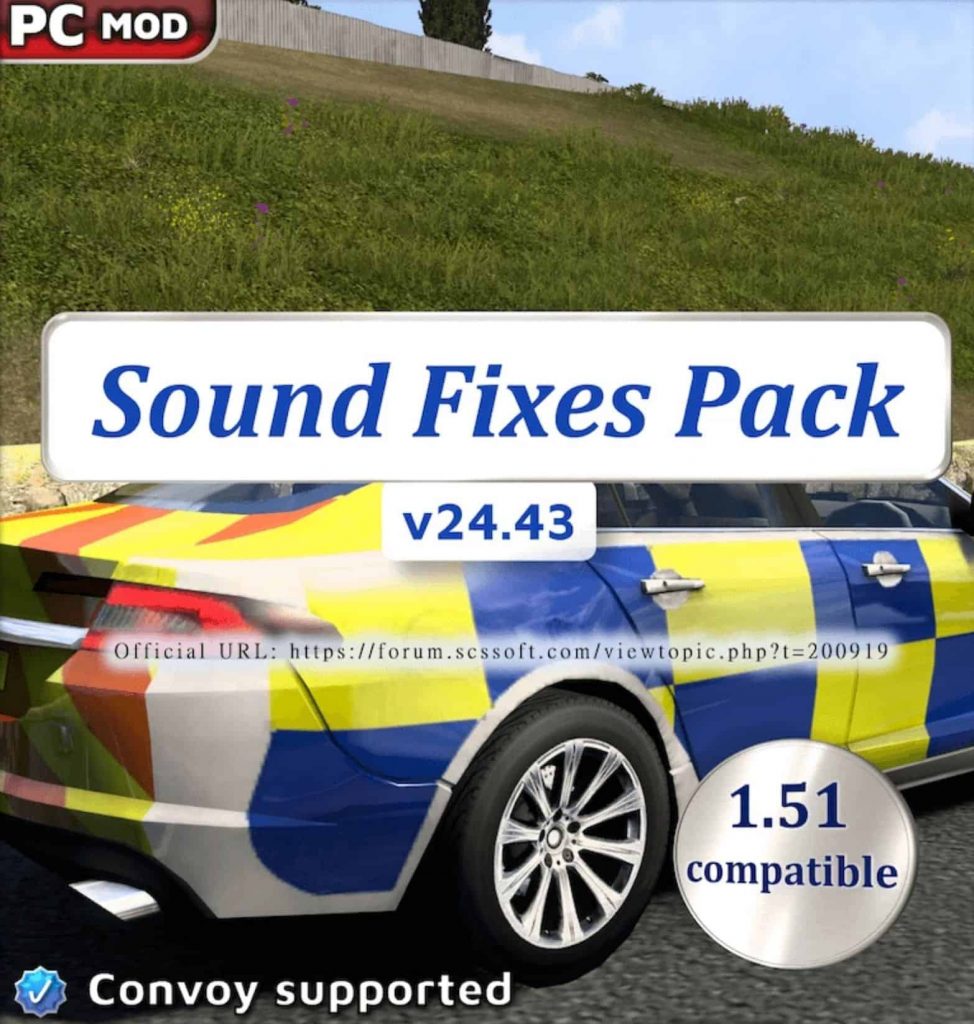 Sound Fixes Pack v24.43 Mod - ATS Mod | American Truck Simulator Mod