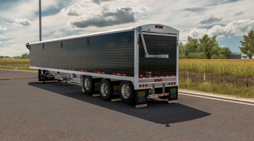 Timpte Super Hopper v6.19 1.51 Mod - ATS Mod | American Truck Simulator Mod