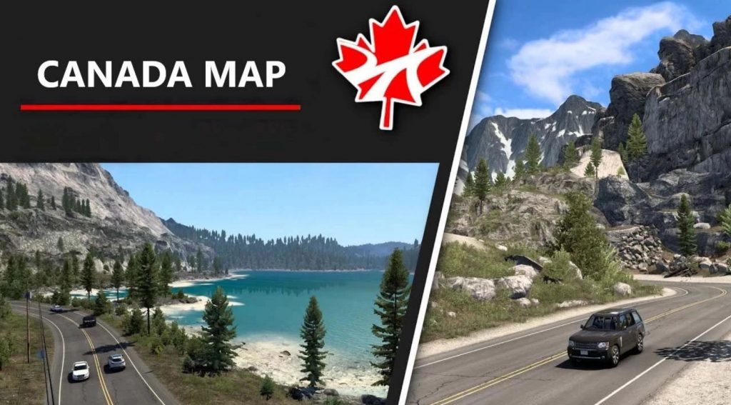 Canada Map v1.3.3 Mod - ATS Mod | American Truck Simulator Mod