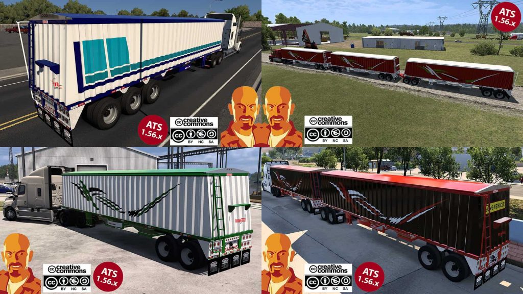 Ats Hopper Mod Banens Grain Hopper v1.0 Mod - ATS Mod | American Truck Simulator Mod