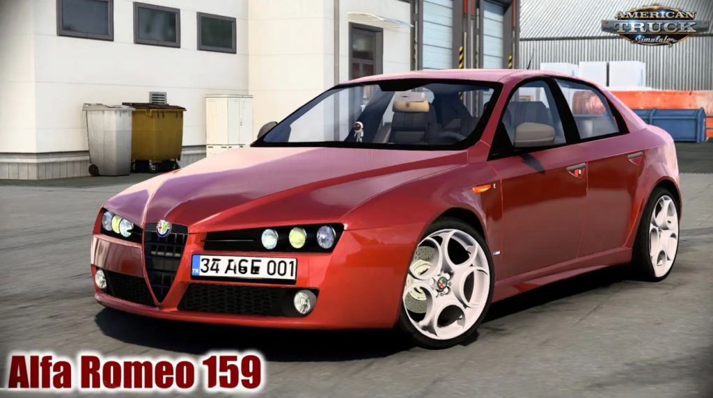 Mod Alpha Romeu Alfa Romeo 159 + Interior v1.160 (1.57.x) Mod - ATS Mod | American ...