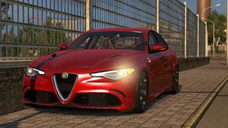 Mod Alpha Romeu Alfa Romeo Giulia V1.4 1.36 Mod ATS Mod - ATS Mod | American Truck ...