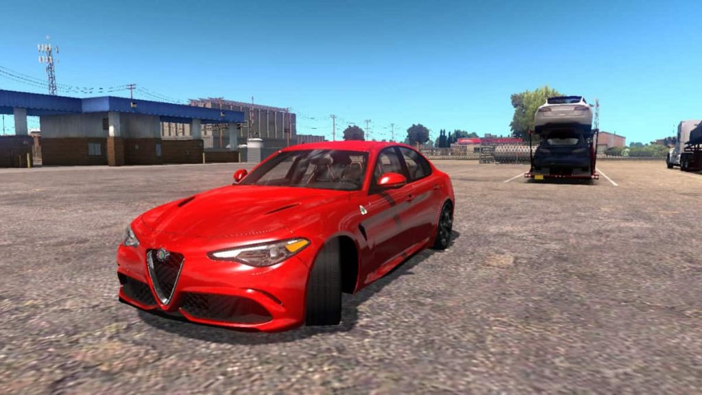 Mod Alpha Romeu Alfa Romeo Giulia v 1.0 Car Mod Mod - ATS Mod | American Truck ...
